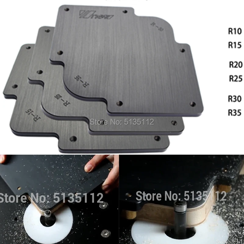 3pcs/Set New R Round Corner Radius Jig Template Bakelite Plate Router Templates Woodworking Tools Engraving Machine Trimming
3pcs/Set New R Round Corner Radius Jig Template Bakelite Plate Router Templates Woodworking Tools Engraving Machine Trimming