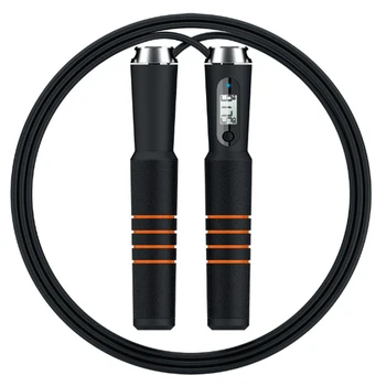 Calorie Digital APP Non-Slip Exercise Speed Counter Bluetooth 4.0 Weight Setting Smart Skipping Rope Alarm Reminder Adjustable
Calorie Digital APP Non-Slip Exercise Speed Counter Bluetooth 4.0 Weight Setting Smart Skipping Rope Alarm Reminder Adjustable