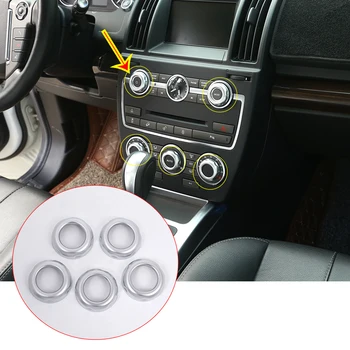 Styling ABS Volume and Air Conditioning Knobs Trim for Land Rover Discovery 4 LR4 Range Rover Sport Freelander 2 Car Accessories
Styling ABS Volume and Air Conditioning Knobs Trim for Land Rover Discovery 4 LR4 Range Rover Sport Freelander 2 Car Accessories