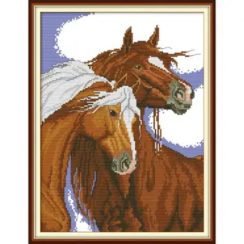Joy Sunday Lean Close Together Animal Painting Counted Printed on Canvas Cross Stitch Kit Aida 11&14CTCount Print Canvas Stitch
Joy Sunday Lean Close Together Animal Painting Counted Printed on Canvas Cross Stitch Kit Aida 11&14CTCount Print Canvas Stitch