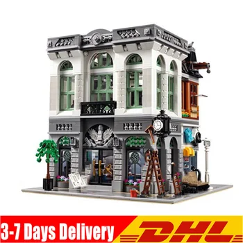 IN Stock DHL 15001 Brick Bank 2413Pcs Model Building Kits Blocks Bricks Toy Set Compatible with 15001 10251
IN Stock DHL 15001 Brick Bank 2413Pcs Model Building Kits Blocks Bricks Toy Set Compatible with 15001 10251