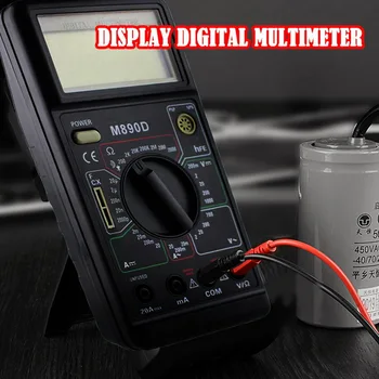 1PCS LCD Digital Portable Multimeter AC DC Ammeter Resistance Tester Series High Precision Handheld Multimeter New
1PCS LCD Digital Portable Multimeter AC DC Ammeter Resistance Tester Series High Precision Handheld Multimeter New