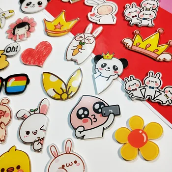 Various cartoon fridge magnets Acrylic cute fridge magnet Suction refrigerator Fridge sticker decoration
Various cartoon fridge magnets Acrylic cute fridge magnet Suction refrigerator Fridge sticker decoration