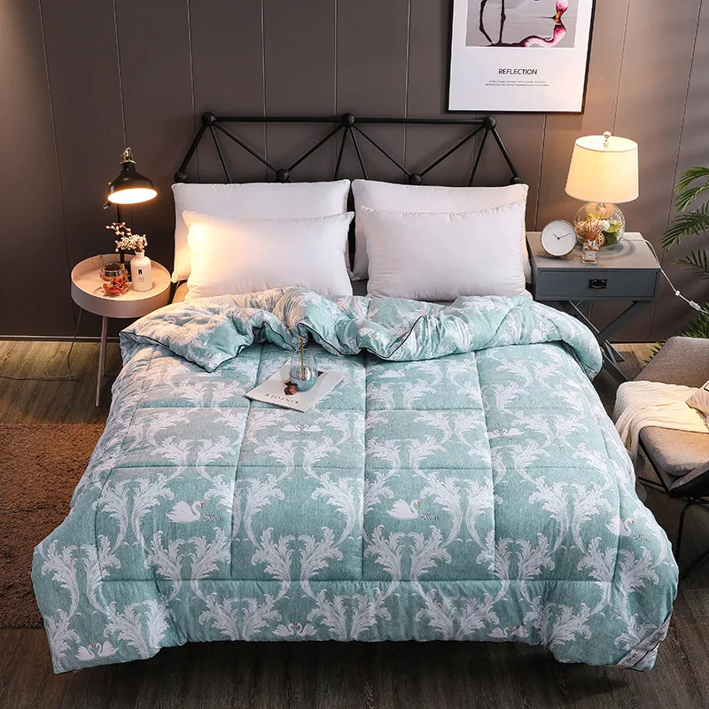 2CF 4 Seasons Comforter Quilt Washed Polyester Fabric Microfiber Comforter Stitching Print blanket Fresh Style Colourful Quilts
2CF 4 Seasons Comforter Quilt Washed Polyester Fabric Microfiber Comforter Stitching Print blanket Fresh Style Colourful Quilts