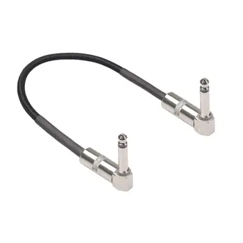 30cm Guitar Cable Cord Effect Pedal Instrument Guitar Patch 30cm Silver Right Angle Plug for Guitar Bass Stringed Instrument 
30cm Guitar Cable Cord Effect Pedal Instrument Guitar Patch 30cm Silver Right Angle Plug for Guitar Bass Stringed Instrument