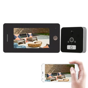 Wireless Peephole Video Doorbell Digital Door Viewer Security Peephole Color LCD Screen Security Camera Monitor APP Control
Wireless Peephole Video Doorbell Digital Door Viewer Security Peephole Color LCD Screen Security Camera Monitor APP Control