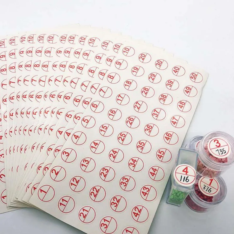 5/10/15 Sheets Diamond Classification Storage Distinguish Label Stickers Diamond Painting Accessories Tool Box Sticker
5/10/15 Sheets Diamond Classification Storage Distinguish Label Stickers Diamond Painting Accessories Tool Box Sticker