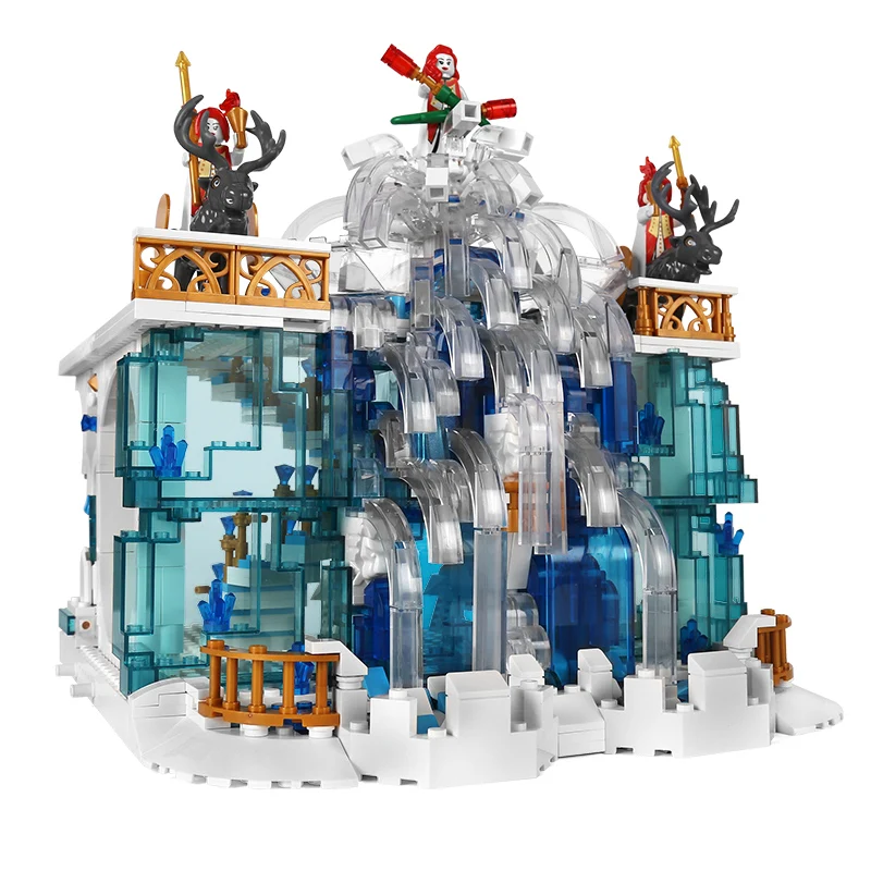 MOULD KING 11009 Girls Creative Toys MOC Crystal Falls Model Building Blocks Educational Assembly Bricks Kids Christmas Gifts
MOULD KING 11009 Girls Creative Toys MOC Crystal Falls Model Building Blocks Educational Assembly Bricks Kids Christmas Gifts