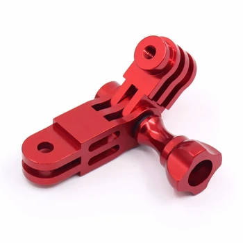 CNC Aluminium alloy Three-Way Pivot Arm Mount Adapter for GOPRO Hero 1 2 3 3+ 4 5 Session/Xiaomi Yi/SJ/GitUp Sport Camera Red
CNC Aluminium alloy Three-Way Pivot Arm Mount Adapter for GOPRO Hero 1 2 3 3+ 4 5 Session/Xiaomi Yi/SJ/GitUp Sport Camera Red