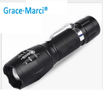 GM Powerful T6 Flashlight 400 lumens Compact Military Grade Zoom Tactical LED Flashlight
GM Powerful T6 Flashlight 400 lumens Compact Military Grade Zoom Tactical LED Flashlight