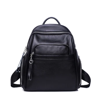 Famous brand design Backpack Genuine leather fashion student backpack Women cowhide dual-use Rucksack shoulder bag school bag
Famous brand design Backpack Genuine leather fashion student backpack Women cowhide dual-use Rucksack shoulder bag school bag