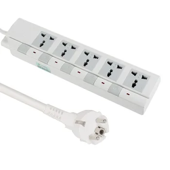 1.8M Power Extension Cord Power Strip Independent Switch Multiprise EU UK US AU Universal Outlet Extension Board For Home Office
1.8M Power Extension Cord Power Strip Independent Switch Multiprise EU UK US AU Universal Outlet Extension Board For Home Office