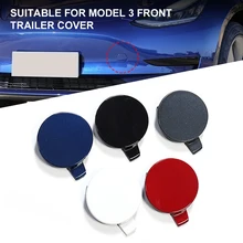 1Pc Car-Styling Front Bumper Tow Hook Cover for Tesla Model 3 Auto Trailer Hitch Receiver Cover Plug Caps Exterior Accessories
1Pc Car-Styling Front Bumper Tow Hook Cover for Tesla Model 3 Auto Trailer Hitch Receiver Cover Plug Caps Exterior Accessories