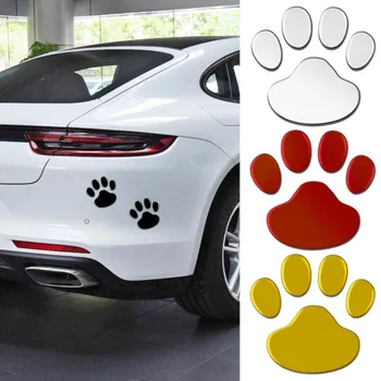 2Pcs/Set Car Sticker Cool Design Paw 3D Animal Dog Cat Bear Foot Prints Footprint Decal Car Stickers
2Pcs/Set Car Sticker Cool Design Paw 3D Animal Dog Cat Bear Foot Prints Footprint Decal Car Stickers