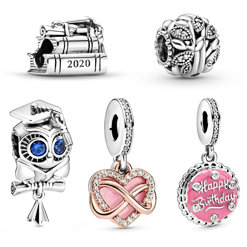 New Original 100% 925 Sterling Silver Openwork Family Tree Charm Pink Birthday Cake Dangle Charm 2020 Graduation Books DIY Beeds
New Original 100% 925 Sterling Silver Openwork Family Tree Charm Pink Birthday Cake Dangle Charm 2020 Graduation Books DIY Beeds