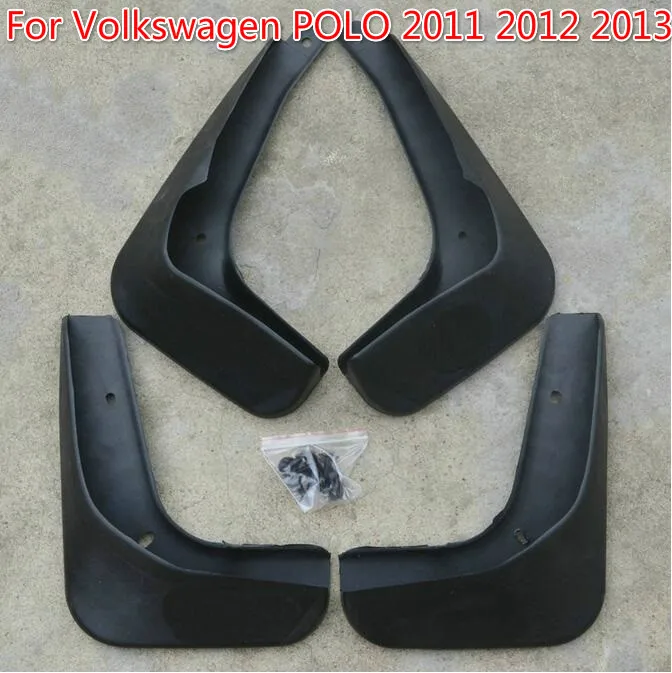 New Black Stylish Mud Flaps Splash Guard Mudguard Mudflaps Fenders 4pcs For Volkswagen POLO 2011 2012 2013
New Black Stylish Mud Flaps Splash Guard Mudguard Mudflaps Fenders 4pcs For Volkswagen POLO 2011 2012 2013