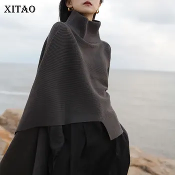 XITAO Irregular Solid Pullover Sweater Poncho Women 2020 Autumn Casual Fashion New Style Temperament Women Clothes ZYQ4283
XITAO Irregular Solid Pullover Sweater Poncho Women 2020 Autumn Casual Fashion New Style Temperament Women Clothes ZYQ4283