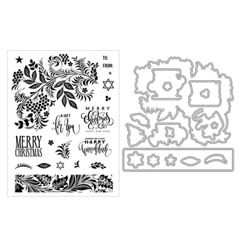 New 2020 Metal Cutting Dies and Clear Stamps Scrapbooking for Paper Making Merry Christmas Lace Embossing Frames Card Craft Set
New 2020 Metal Cutting Dies and Clear Stamps Scrapbooking for Paper Making Merry Christmas Lace Embossing Frames Card Craft Set