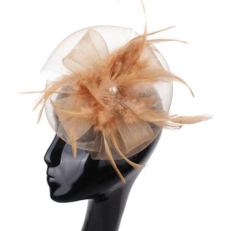 Elegant Women Vintage Wedding Fascinator Nice Tulle Headwear Accessories Hair Pin Fashion Chic Headdress Bride Fancy Hair Clip
Elegant Women Vintage Wedding Fascinator Nice Tulle Headwear Accessories Hair Pin Fashion Chic Headdress Bride Fancy Hair Clip
