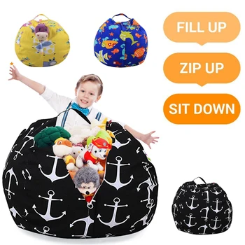 18 Inch Comfortable Cartoon Plush Toy Organizer Bean Bags Towels Kids Sofa with Carrier Handle Interesting Storage Pouch
18 Inch Comfortable Cartoon Plush Toy Organizer Bean Bags Towels Kids Sofa with Carrier Handle Interesting Storage Pouch