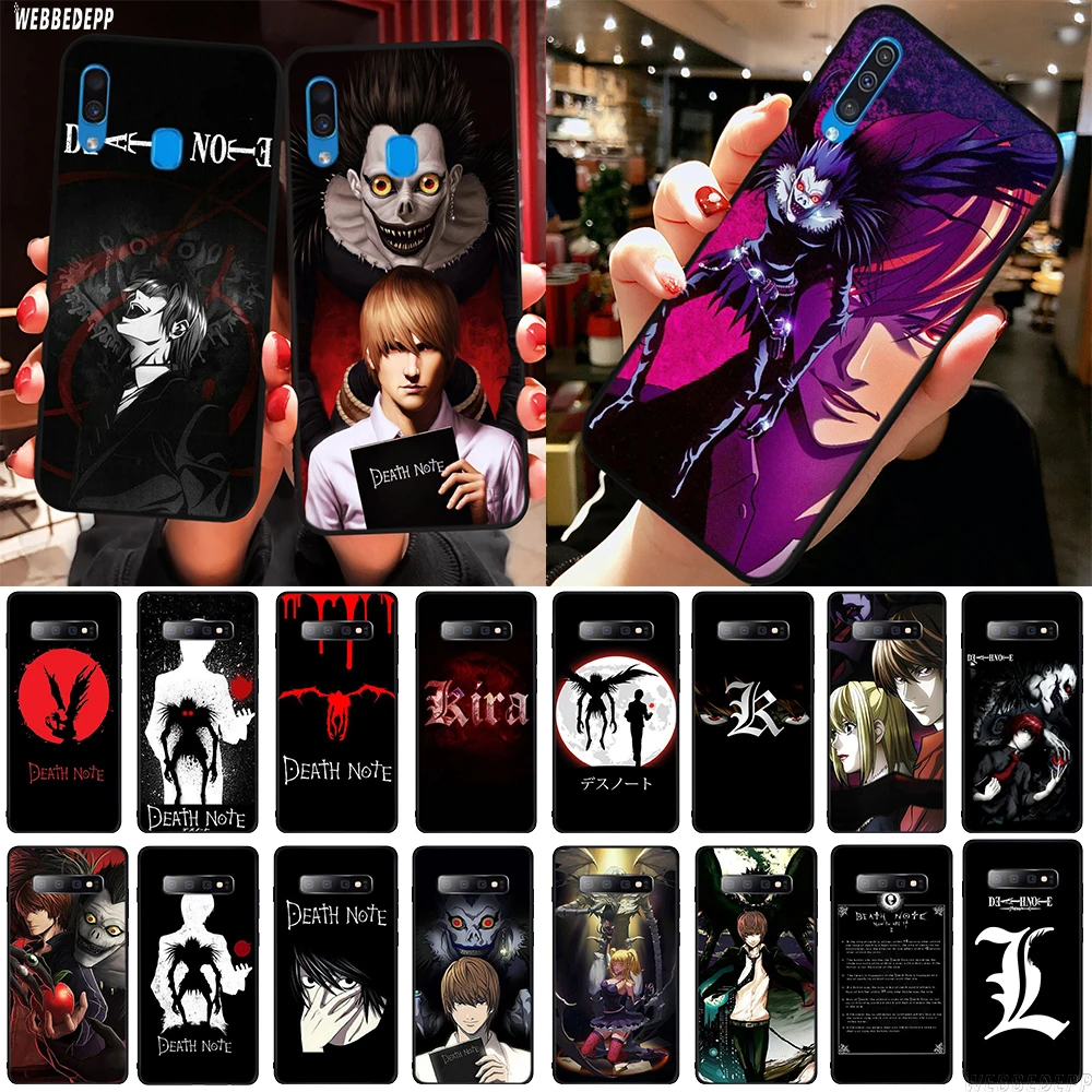 Death Note Ryuk kira TPU Phone Cover for Samsung Galaxy A10s A20s A30s A40s A50s 10 Plus Soft Case | Мобильные телефоны и