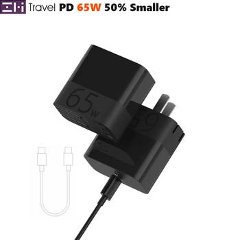 ZMI Travel Charger 65W Cute 50% Smaller Smart Output PD QC 3.0 Gift USB-C Cable For Android iOS Laptop Switch AU UK EU Adapter
ZMI Travel Charger 65W Cute 50% Smaller Smart Output PD QC 3.0 Gift USB-C Cable For Android iOS Laptop Switch AU UK EU Adapter