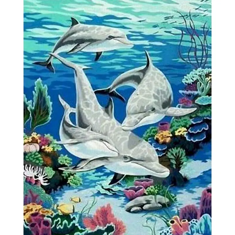 SELILALI 60x75cm DIY Oil Paint By Numbers Dolphins House Animal Picture By Number Kits For Kids Unique Gift Acrylic Hand Painted
SELILALI 60x75cm DIY Oil Paint By Numbers Dolphins House Animal Picture By Number Kits For Kids Unique Gift Acrylic Hand Painted