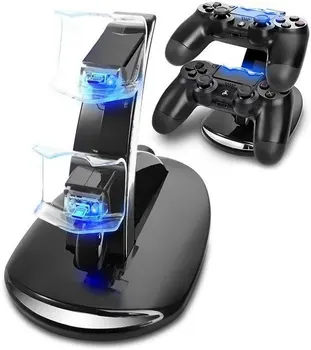 NPS4 Accessories Dual Micro USB Charger Dock Joystick PS4 Charging Station for PlayStation4 Dualshock4 Controller Charger Stand
NPS4 Accessories Dual Micro USB Charger Dock Joystick PS4 Charging Station for PlayStation4 Dualshock4 Controller Charger Stand