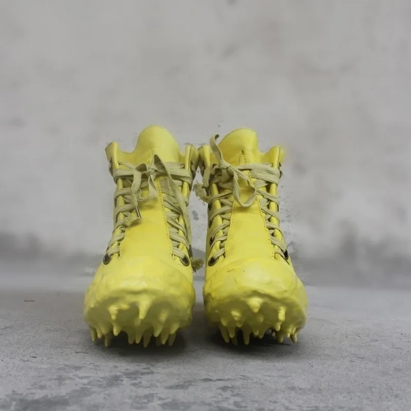 Дизайнерские мужские высокие винтажные кроссовки на плоской подошве, рабочие ботильоны ручной работы из воловьей кожи, высококачественная повседневная защитная обувь, роскошные кроссовки
Дизайнерские мужские высокие винтажные кроссовки на плоской подошве, рабочие ботильоны ручной работы из воловьей кожи, высококачественная повседневная защитная обувь, роскошные кроссовки