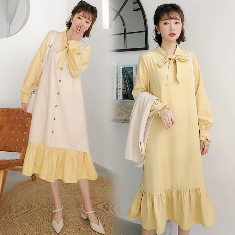 Western Style Maternity Clothes 2020 Spring Clothing Loose-Fit Fashion Models Maternity Clothes Knitted Vest Pregnant Women Dres
Western Style Maternity Clothes 2020 Spring Clothing Loose-Fit Fashion Models Maternity Clothes Knitted Vest Pregnant Women Dres