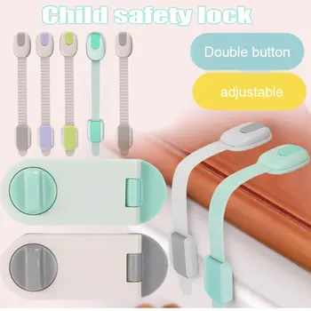 Child Safety Locks for Baby Proofing Length Adjustable Multi-Purpose Locks for Home Drawer Cabinets Oven Toilet Seat E2S
Child Safety Locks for Baby Proofing Length Adjustable Multi-Purpose Locks for Home Drawer Cabinets Oven Toilet Seat E2S