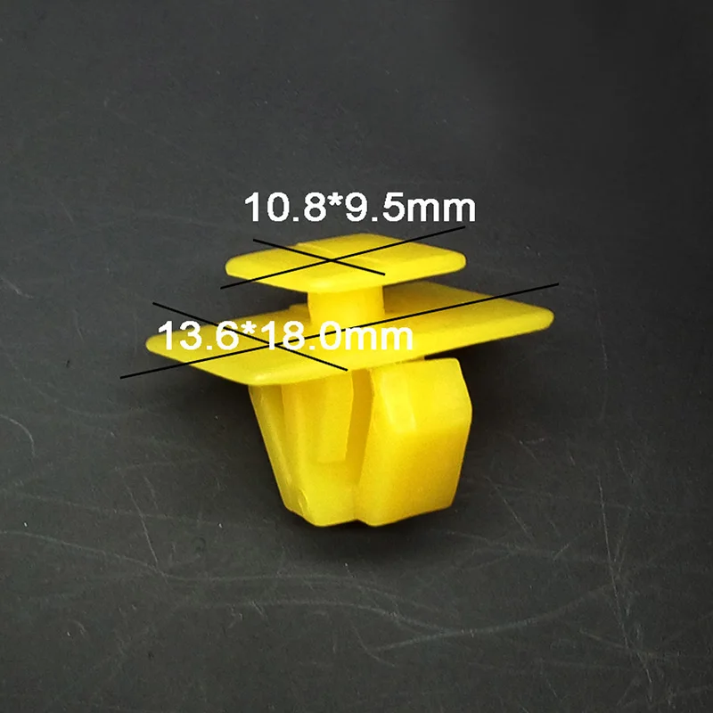 Plastic Yellow Bumper Fender Retainer Fasteners Clips Push Rivet 50pcs Rocker Nylon For Hyundai 87758-35000 Santa
Plastic Yellow Bumper Fender Retainer Fasteners Clips Push Rivet 50pcs Rocker Nylon For Hyundai 87758-35000 Santa