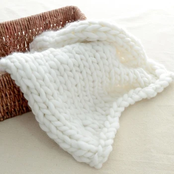 Hand Made Photography Props Artificial Wool Blanket Crochet Needle Thread Blanket Weaving Photography Blanket 
Hand Made Photography Props Artificial Wool Blanket Crochet Needle Thread Blanket Weaving Photography Blanket