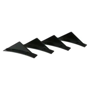 4pcs/set Spoilers Car SUV Back Rear Bumper Diffuser Shark Fin Kit Styling Spoiler Lip Wing Splitter Universal Accessories
4pcs/set Spoilers Car SUV Back Rear Bumper Diffuser Shark Fin Kit Styling Spoiler Lip Wing Splitter Universal Accessories