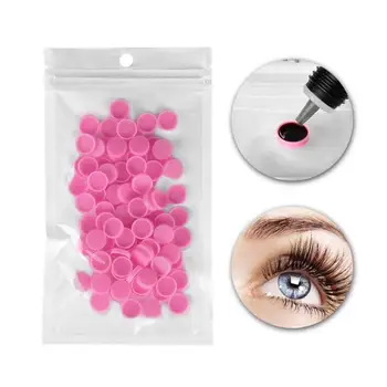 100pcs Eyelash Extension Glue Holder Individual Adhesive Stand Grafting Eye Lashes Quick Blossom Cup Eyelash Makeup Tools
100pcs Eyelash Extension Glue Holder Individual Adhesive Stand Grafting Eye Lashes Quick Blossom Cup Eyelash Makeup Tools