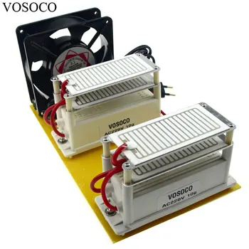 Portable DIY Ozone Generator 220v 20g/h Long Life Ceramic Plate Ozonizer water Air sterilize Purifier treatment Ozone machine
Portable DIY Ozone Generator 220v 20g/h Long Life Ceramic Plate Ozonizer water Air sterilize Purifier treatment Ozone machine