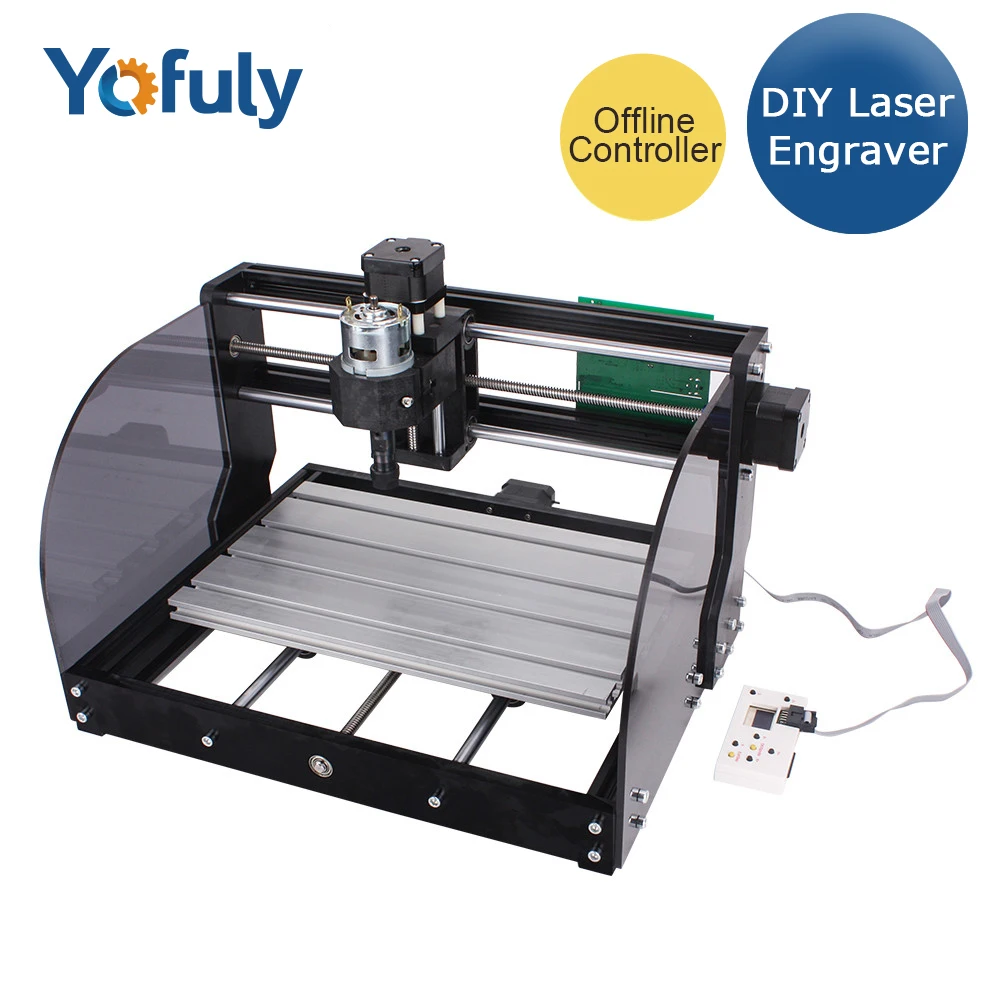 3018PRO CNC DIY Engraving Machine Wood CNC Router Machine GRBL ER11 Laser Engraver with Offline Controller
3018PRO CNC DIY Engraving Machine Wood CNC Router Machine GRBL ER11 Laser Engraver with Offline Controller