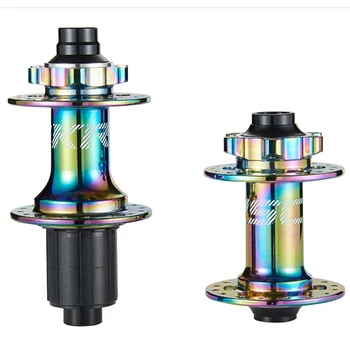KRSEC Bike Hubs 32 Holes Thru Axis 5 Bearings 6 Pawls 72 Clicks Bike Bearing Hub AM FR MTB Mountain Bike Ultralight