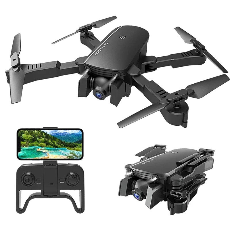 RC Drone 4K HD Aerial Camera Quadcopter Optical Flow Hover Smart Follow Dual Camera Remote Control Drone
RC Drone 4K HD Aerial Camera Quadcopter Optical Flow Hover Smart Follow Dual Camera Remote Control Drone