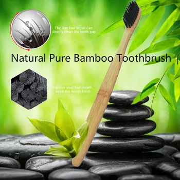 1pc Natural Pure Bamboo Toothbrush Portable Soft Hair Tooth Brush Eco-friendly Oral Cleaning Care Tools Personal Cleaning Tools
1pc Natural Pure Bamboo Toothbrush Portable Soft Hair Tooth Brush Eco-friendly Oral Cleaning Care Tools Personal Cleaning Tools