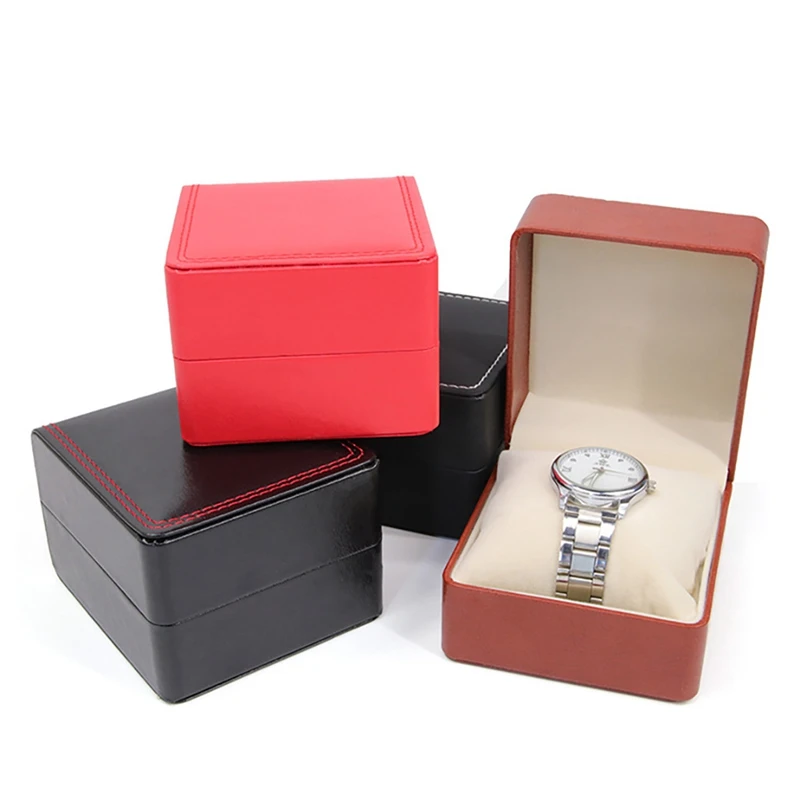 Luxury Watch Box Leather Jewelry Delicate Paper Cardboard Bangle Bracelet Wrist Watch Jewelry Present Storage Box
Luxury Watch Box Leather Jewelry Delicate Paper Cardboard Bangle Bracelet Wrist Watch Jewelry Present Storage Box