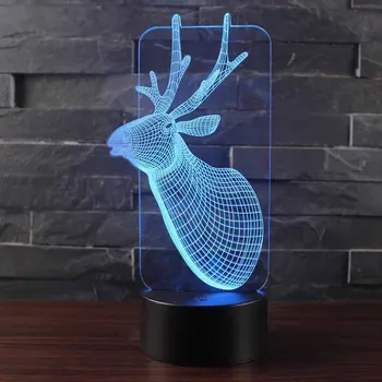 Christmas Series Touch Base 3D LED Night Light with 7 Colors Light for Home Decoration Amazing Illusion Night Light Lamp
Christmas Series Touch Base 3D LED Night Light with 7 Colors Light for Home Decoration Amazing Illusion Night Light Lamp