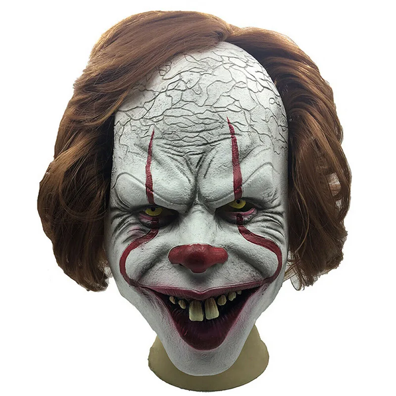 Stephen King's It Pennywise Mask Latex Halloween Scary Mask Cosplay Clown Party Mask Prop Halloween Scary Clown Mask UYT Shop
Stephen King's It Pennywise Mask Latex Halloween Scary Mask Cosplay Clown Party Mask Prop Halloween Scary Clown Mask UYT Shop