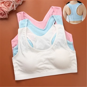 Children's sports bra Kids Training fixed Double layer inserts Teens Teenage 8-15Years Old Lingerie Underwear Cotton 1 pieces
Children's sports bra Kids Training fixed Double layer inserts Teens Teenage 8-15Years Old Lingerie Underwear Cotton 1 pieces