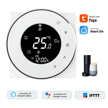 WiFi Smart Electric Heating Thermostat Digital Temperature Controller Tuya/SmartLife Control LCD Work with Amazon Google Home
WiFi Smart Electric Heating Thermostat Digital Temperature Controller Tuya/SmartLife Control LCD Work with Amazon Google Home