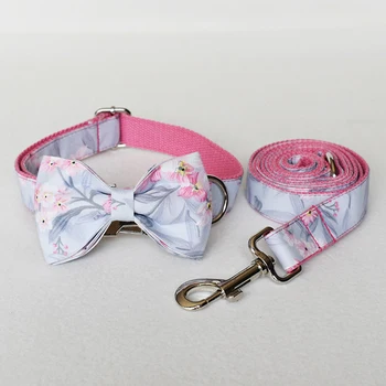 Personalized Collars for Small Dogs Designer Pattern Pet Dog Collar with Matching Lead Set Dog Collar with Bow Metal Buckle S-XL
Personalized Collars for Small Dogs Designer Pattern Pet Dog Collar with Matching Lead Set Dog Collar with Bow Metal Buckle S-XL