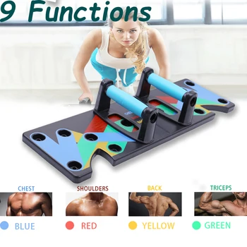 New 9 in 1 Push Up Rack Board Unisex Comprehensive Fitness Exercise Push-up Stands Body Building Home Gym Sports Equipment
New 9 in 1 Push Up Rack Board Unisex Comprehensive Fitness Exercise Push-up Stands Body Building Home Gym Sports Equipment