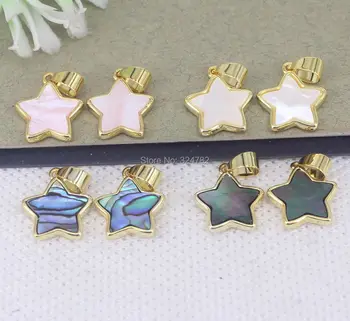 10pcs Small Size mix color Natural Abalone Shell Star Pendant beads,Shell Star Charms For Making Jewelry
10pcs Small Size mix color Natural Abalone Shell Star Pendant beads,Shell Star Charms For Making Jewelry