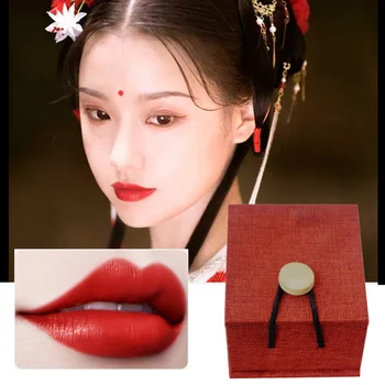 

Chinese Style 12pcs Lip Paper Bite Lip Makeup Rouge Paper Ancient Chinese Makeup Moisturizing Lip Balm