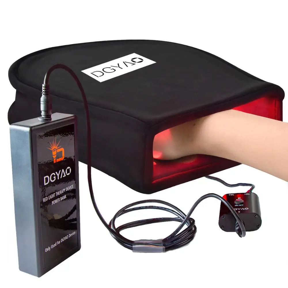 DGYAO Infrared Red Heat Light Health Therapy Device Hand Arthritis Pain Relief Fingers Relaxion +Power Bank Home Massager
DGYAO Infrared Red Heat Light Health Therapy Device Hand Arthritis Pain Relief Fingers Relaxion +Power Bank Home Massager